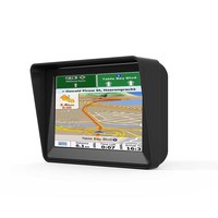 Mini écran tactile capacitif de 5 pouces, Navigation GPS, navigateur GPS, guide de voiture avec GPS gratuit, cartes mises à jour, 256 mo, 8 go