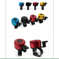 Sonnette de vélo - Petite/Mini sonnette à pouce, plusieurs couleurs au choix