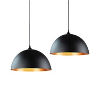 Lustre suspendu LED en aluminium et fer de style industriel américain rétro, hauteur réglable, pour restaurant, bar, comptoir, café