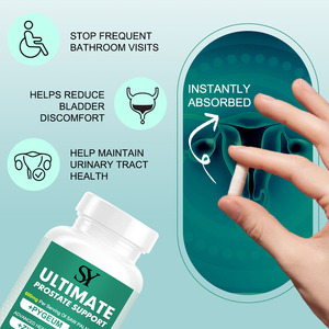 Pabrik produsen dukungan prostat utama 600mg melihat Palmetto dengan seng Pygeum dan ekstrak biji labu Pria Kesehatan urin - Product Image 5