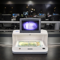 Détecteur de billets USB rechargeable DC-2288 IR UV MG à lumière blanche pour vérification de devises, idéal pour les caissiers bancaires et le commerce de détail