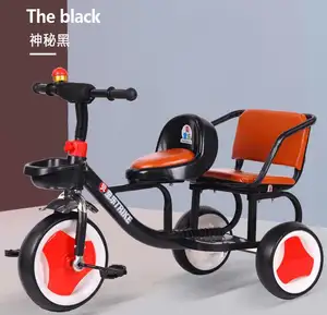 2021 नई मॉडल बच्चों बच्चे tricycle थोक बच्चों डबल सीट tricycle जुड़वां tricycle
