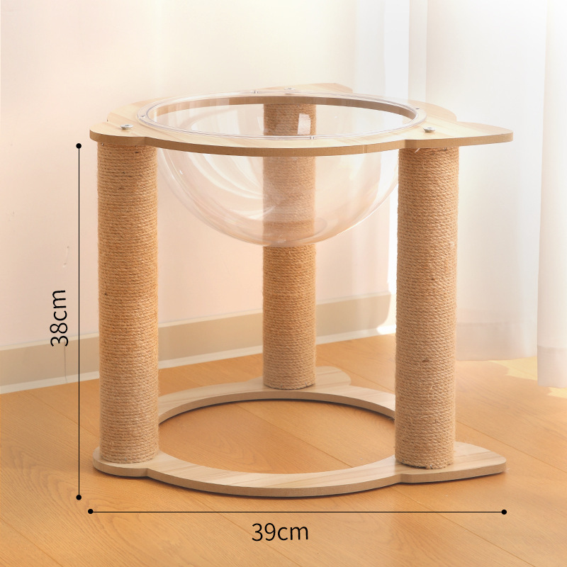 [Rapport qualité-prix] Griffoir pour chat capsule spatiale de 32 cm