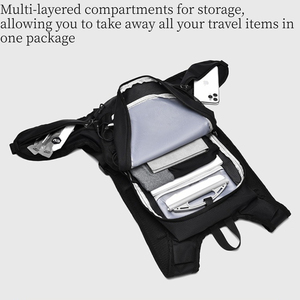 Büyük Kapasiteli Yürüyüş Sırt Çantası Hafif Şık Seyahat Sırt Çantası Bisiklet Sürüşü Trekking Açık Hava Maceraları İçin Çanta - Product Image 2