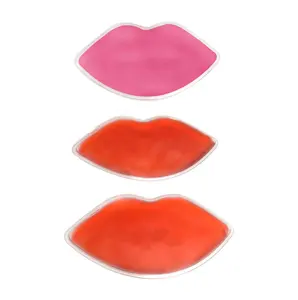 CSI Magic Lip shape face/body therapy reusable gel cold hot pack ice packs