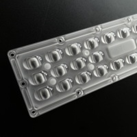 Projecteur LED étanche IP65 TYPE-III-M 28 lentilles, 50-50 SMD, avec lentille acrylique