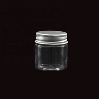 Récipient cosmétique PET 20g 30g 40g 50g 60g 80g 100g 120g 150g 200g 250g 500g pot en plastique transparent pour emballage alimentaire