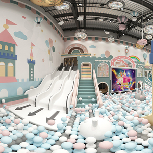 Attrezzatura per Parco Giochi Interno Rainbow, Grande Area Giochi per Bambini per Piccoli Centri Commerciali, Parco Giochi Interno Stile McDonald's - Product Image 6