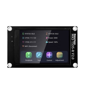 Contrôleur Grbl hors ligne Makerbase MKS DLC32 compatible avec les machines laser et CNC, avec écran tactile ESP32 <span class=keywords><strong>WIFI</strong></span> TS35-R pour machine de gravure laser - Product Image 3