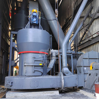 Molino Europeo de Barita MTW de Ahorro Energético 5-45 TPH 100-325 Mallas Planta Completa para Polvo de Yeso, Caolín y Mármol