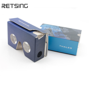 VR Box 3D glasses Headsets Wholeasle VR Cardboard Glasses