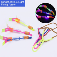 Épée flèche lumineuse pour lance-pierre, lumière bleue, bande élastique, jouet pour enfants