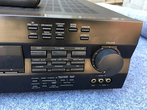 เครื่องขยายเสียง YamahaS RX-V592 AV 5.1 แชนแนล รองรับ DTS Dolby พร้อมรีซีฟเวอร์ ผลิตในมาเลเซีย ของแท้ ปรับปรุงใหม่ 220v - Product Image 3