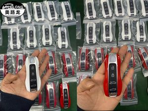 Télécommande 4 Boutons pour Clés de Voiture de Remplacement Porsche, Coque de Clé de Voiture pour Nouvelle Porsche - Product Image 2
