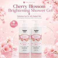 Gel Douche Sakura Niacinamide, Blanchissant, Nettoyant, Peau Douce et Lisse, Parfum Longue Durée, Bulles Abondantes, Nettoyant Corporel