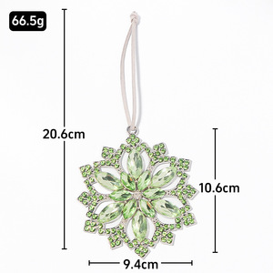 DIY Christmas tree decorations: sparkly, openwork snowflake Christmas baubles and window display ornaments - Product Image 6