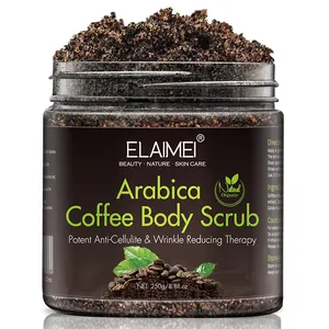 Gommage Corporel au Café Naturel Bio, Traitement Anti-Cellulite et Vergetures - Product Image 1
