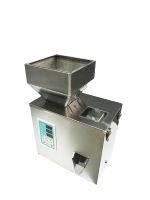Machine de remplissage multifonctionnelle semi-automatique à faible coût pour épices, grains, café, capsules et poudres, capacité 100g