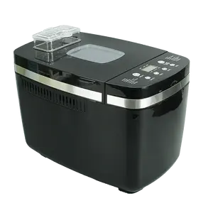 <span class=keywords><strong>Machine</strong></span> <span class=keywords><strong>à</strong></span> <span class=keywords><strong>pain</strong></span> multifonctionnelle automatique pour petit-déjeuner 3LBS <span class=keywords><strong>Machine</strong></span> <span class=keywords><strong>à</strong></span> <span class=keywords><strong>pain</strong></span> domestique <span class=keywords><strong>à</strong></span> deux lames de pétrissage 850W avec distributeur de fruits - Product Image 1