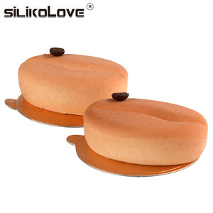 Molde de Silicona para Pastel con Forma de Grano de Café de 12 Cavidades, Antiadherente, Libre de BPA, Platino LFGB, de la Fábrica MUYULINS - Product Image 6