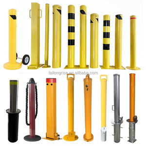 Có thể tháo rời an toàn thép không gỉ bollards kiểm soát đám đông giao thông rào cản bài với dây thuận tiện an toàn hệ thống kiểm soát đám đông - Product Image 6