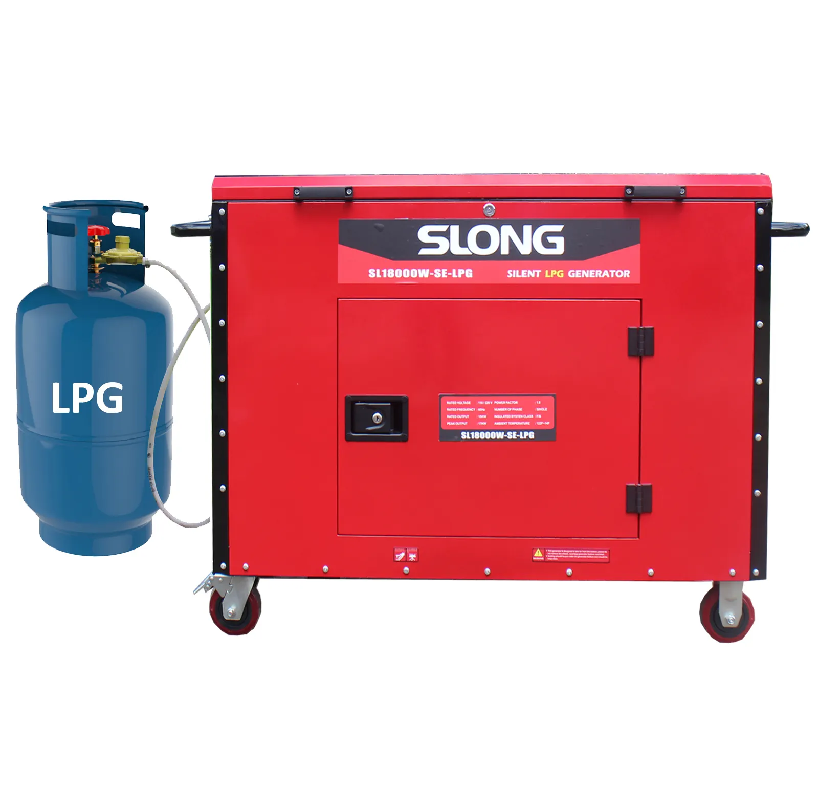 E.SLONG generatore domestico portatile a gas naturale 17kw