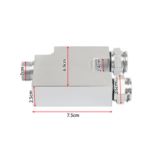Válvula de derivación del enfriador de transmisión de 7.5cm x 6.9cm x 2.5cm para Dodge Fargo 13-18, reemplazo y reparación 3100052392 - Product Image 1
