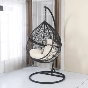 Artificial Rattan Luxury Design Outdoor Hanging Chair Patio Swings