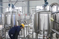 Cuve de Fermentation sous Pression pour Bière Type 3000L, Ensemble Complet d'Équipement de Brassage de Bière