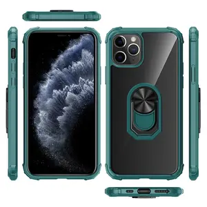 Hoge Kwaliteit Ptu + Pc Mobiele Telefoon Hoesjes Voor Iphone 12 Pro Max Schokbestendig En Anti-Dropping Covers Voor Apple Telefoon