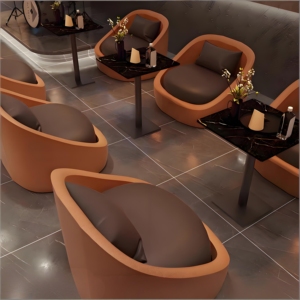 Muebles Personalizados para Cafeterías y Bares: Sofás de Estilo Industrial <span class=keywords><strong>Chic</strong></span> con Mesas - Product Image 4