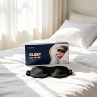 Masque de sommeil 3D profilé bloquant la lumière, bandeau pour les yeux, idéal pour les voyages, la sieste et le sommeil nocturne, logo personnalisé, vente en gros, OEM, ODM
