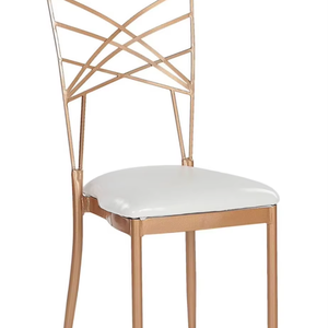 Silla de resina dorada para bodas, eventos, banquetes, hoteles y salas de estar, la más vendida al por mayor. - Product Image 1