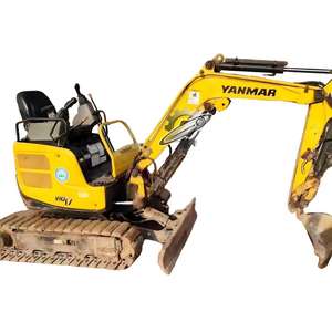 Mini-excavatrice YANMAR VIO17 de 1,7 tonne, hydraulique, sur chenilles, d'occasion, en stock - Product Image 1