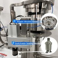10ML GMP Flacon en verre automatique Remplisseur de bouteilles en plastique Flacons de capsulage Remplissage Équipement de capsulage