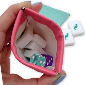 Quick Shipping Squeeze Coins <b>Pouch</b> Mahjong Tiles Case <b>Mini</b> Travel Coin Storage <b>Pouches</b> - Product Image 5