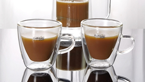 Tasse à Double paroi en <span class=keywords><strong>verre</strong></span> transparent avec poignée pour café/thé/Latte/<span class=keywords><strong>Cappuccino</strong></span> tasses à thé en <span class=keywords><strong>verre</strong></span> transparent 12oz <span class=keywords><strong>verre</strong></span> à boire - Product Image 6