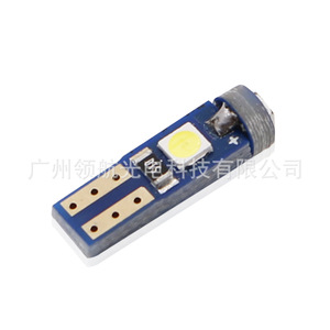 T5 3SMD 3030 High-Brightness Car Instrument <b>Panel</b> <b>Light</b>, Center Console <b>Light</b>, Air Conditioning Bulb, LED Car <b>Light</b> - Product Image 4