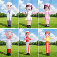 2026 Ensemble de figurines gonflables géantes en forme de nuages de dessin animé pour affichage en extérieur, idéal pour centres commerciaux et événements