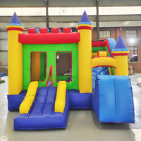Château gonflable commercial pour l'extérieur, maison de rebond gonflable, maison de rebond commerciale pour les fêtes