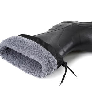 YL6142 EVA <span class=keywords><strong>bottes</strong></span> de pluie chaussures <span class=keywords><strong>en</strong></span> <span class=keywords><strong>caoutchouc</strong></span> imperméables doublure polaire fixe tirer chaîne pêche chasse travailleurs du froid <span class=keywords><strong>bottes</strong></span> chaudes pour hommes - Product Image 6