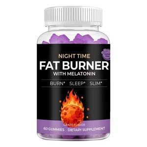 Aeglewell OEM Gummies Brûle-Graisse Ventre Plat pour Femmes Thermogéniques Détox Nuit Vegan - Product Image 4