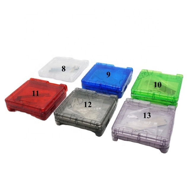 (S) High Quality Housing Shell for GBA SP Full Shell for GBASP Protective Casing for Gmae Boy Advance SP Shell