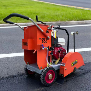 Coupeur de béton à moteur <span class=keywords><strong>diesel</strong></span> de haute qualité Machine de découpe de couture de route Profondeur de coupe de 180mm Faible coût de maintenance - Product Image 3