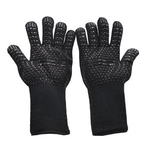 Guantes para horno BBQ Grill Guantes resistentes al calor Guantes para parrilla resistentes al corte - Product Image 4