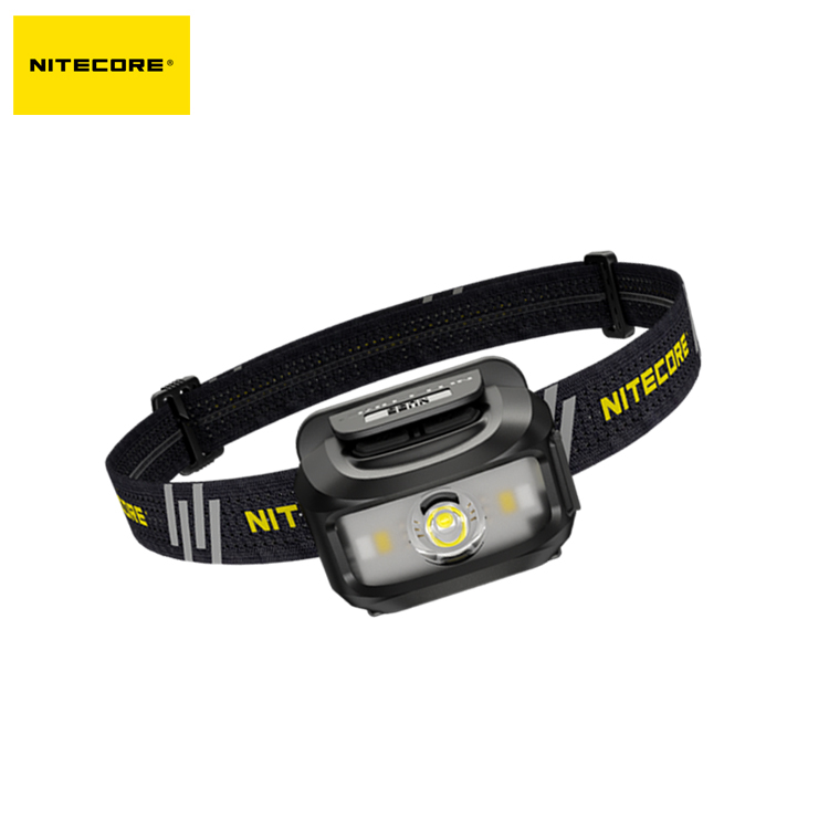 NITECORE-faro de trabajo híbrido NU35 de doble potencia, batería recargable por USB ligera, luz LED Industrial