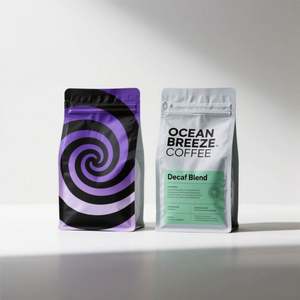 28g Moisture-Proof Security <b>Laminated</b> Aluminum Foil Mylar Bags Zipper Custom Logo Stand-Up <b>Pouch</b> for Tea Pet Food Sushi - Product Image 5