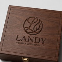 Hochwertige Holz-Rasierer-Geschenkbox mit Eigenem Logo, Elegantes Rasierwerkzeug-Aufbewahrungsetui mit EVA-Einlage, Natürliche Oberfläche für Branding