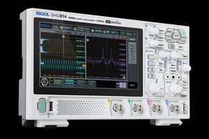 Rigol DHO802/DHO804/DHO812/DHO814ออสซิลโลสโคปแบบพกพา70-100MHz 1.25G SA/S แหล่งจ่ายไฟ Type-C - Product Image 1
