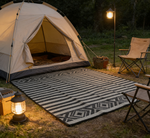 Tapis de camping écologique, portable, imperméable, résistant à l'humidité, durable, élégant, type plage - Product Image 1